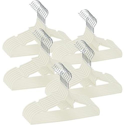 GoodtoU Baby Hangers, Velvet Hangers Kids Hangers 50 Pack for Toddler Infant Childrens Child Small Coats Pants Clothes Closet Organizers and Storage 12.6 Inch
