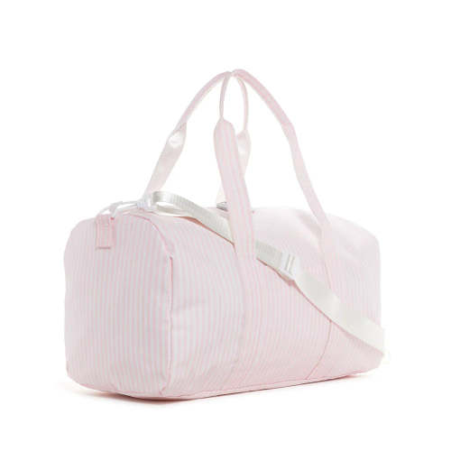 Pimlico Stripe Pink Weekender – Queen of Threads Monogramming