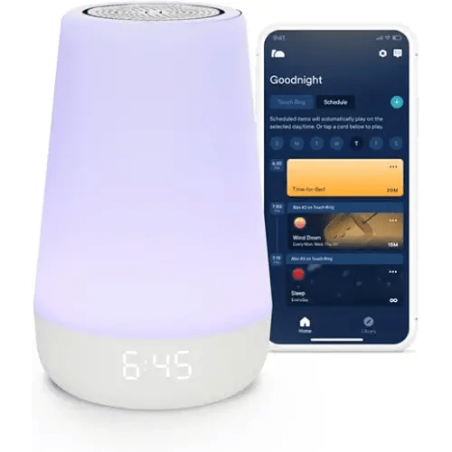 Hatch Rest Baby Sound Machine, Night Light | 2nd Gen | Registry Essential, Sleep Trainer, Routine Builder, Time-to-Rise Alarm Clock, White Noise Soother, Nursery Stories, Toddler Kids Bedroom (Wi-Fi)