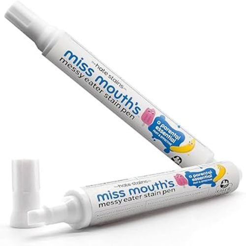 Miss Mouth's Messy Eater Stain Remover Pen, On-The-Go Travel, 2 Pack