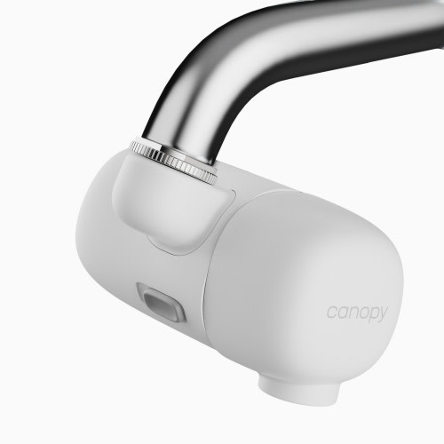 Canopy Faucet Filter - White