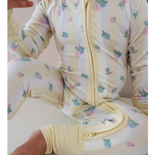 Harper Zipper Romper – In My Jammers