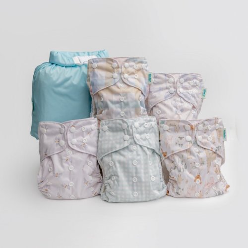 Barnyard Buddies - Essential Pocket Diaper - Cloth Diaper Starter Bund – Kinder Cloth Diaper Co.