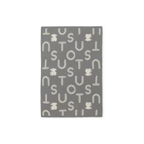 Reversible baby blanket in Nilo grey