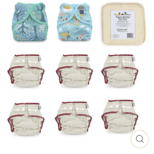Medium Cloth-eez Organic Workhorse Cloth Diaper Kit