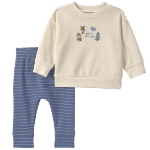Carter's Child of Mine Baby Boy Outfit Set, 2-Piece, Sizes 0/3-24 Months