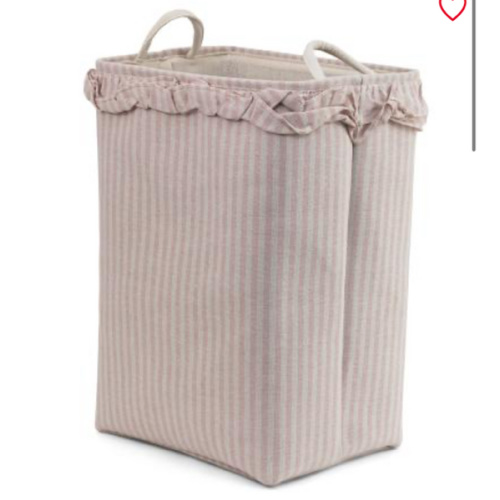 Striped Ruffle Laundry Hamper | Home | TJ Maxx