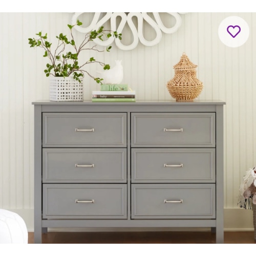 daVinci Charlie 6-Drawer Double Dresser & Reviews | Wayfair