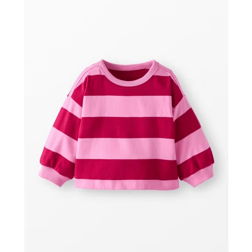 Baby Oversized Long Sleeve Ringer T-Shirt