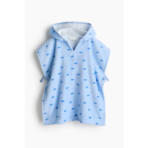 PATTERNED BABY HOODED TOWEL
