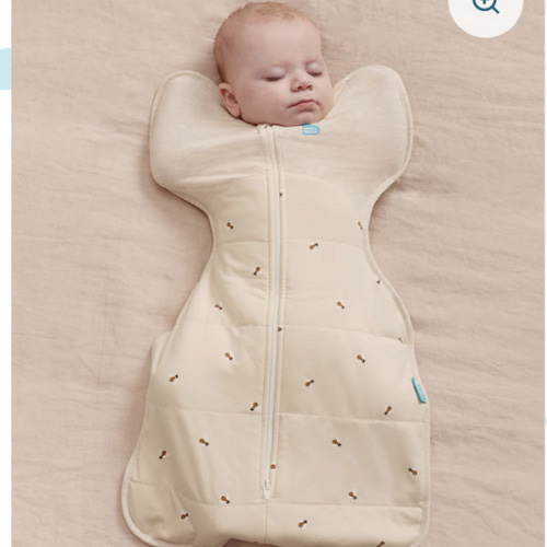 Swaddle Up™ 2.5 TOG Cotton Oatmeal Bees