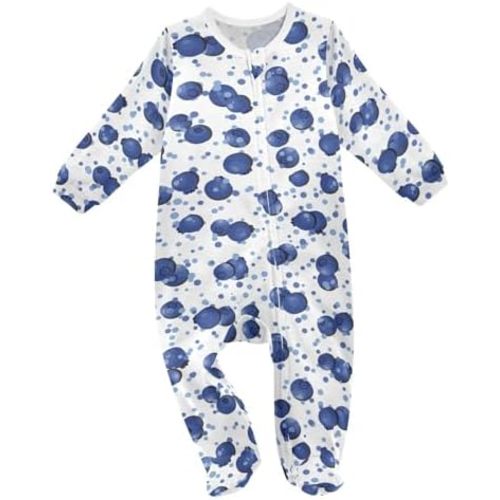 vvfelixl Flying Corgi Dog Baby Sleepers For Girl Boys Newborn Baby Play One-Piece Footies For 0-24 Months White