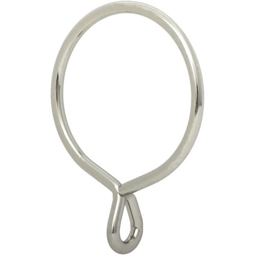 Ivilon Drapery Eyelet Curtain Rings - 2.3" Ring for Curtain Hook Pins, Set of 14 - Warm Gold