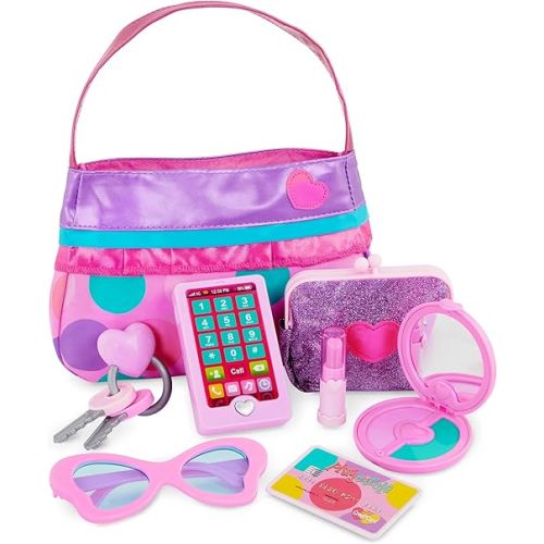 Battat – Play Circle – Makeup & Beauty Set – Dress Up Fashion Accessories – Pretend Play – Princess Purse Set – 3+ Years