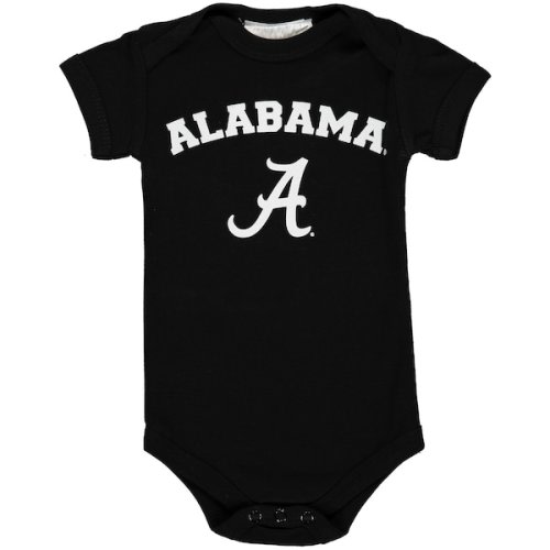 Alabama Crimson Tide Infant Arch & Logo Bodysuit - Black