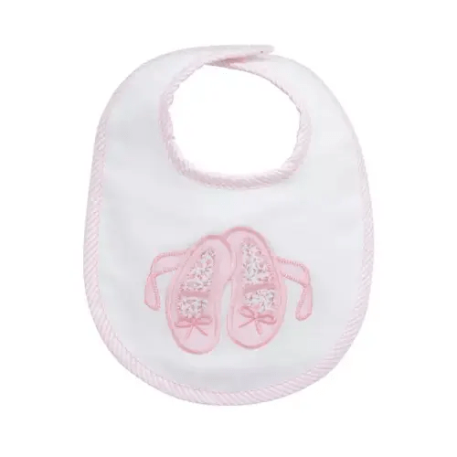 Brands We Love Ballet Applique Basic Bib by Janie and Jack