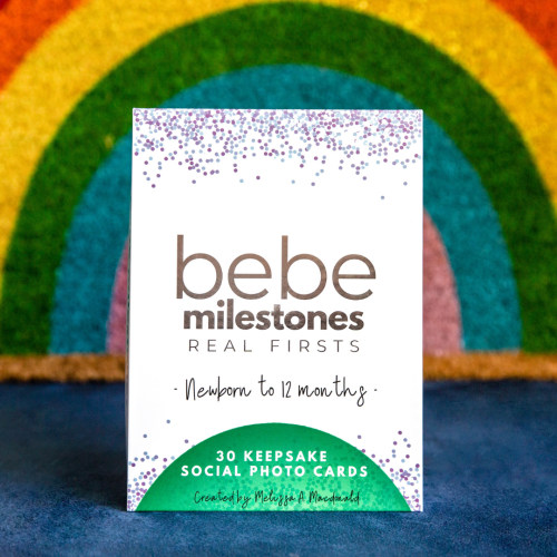 Real Firsts: Funny Baby Milestone Cards