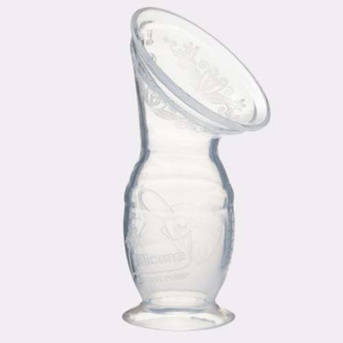 Haakaa Breastmilk Collector & Cap (Blush)