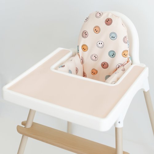 Vegan Leather WIPEABLE Cushion Cover for the IKEA Antilop Highchair // Oh So Groovy