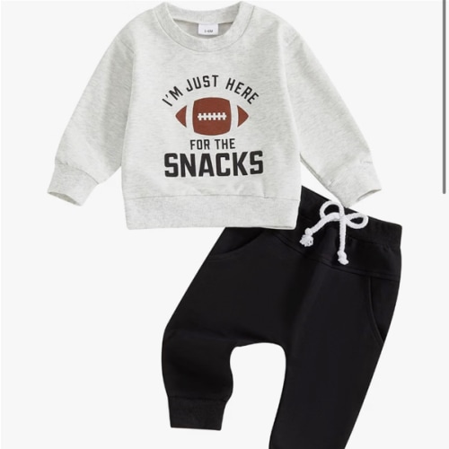 CIYCUIT Toddler Baby Boy Clothes Long Sleeve Sweatshirt Pants Set Fall Winter Outfits