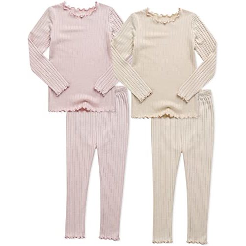 VAENAIT BABY 6M-12Y Kids Toddler Junior Girls Boys Soft Comfy Modal Tencel Sleepwear Pajamas 2pcs/4pcs Set