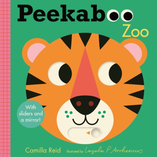 Peekaboo: Zoo: (An Interactive Board Book for Babies & Toddlers with Mirror & Sliders to Push, Pull, or Turn. Cute Zoo Animal Artwork Includes a Rhino, Hippo, Camel, & More.) (Peekaboo You) | Boswell Book Company