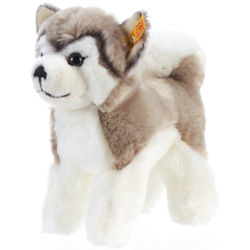 Steiff Bernie Husky Plush - 6.6"