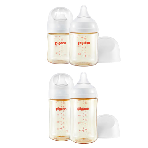 PPSU Wide Neck Baby Bottles Bundle Set