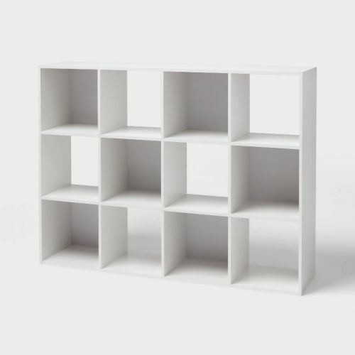 11" Cube Book Shelf White - Brightroom™