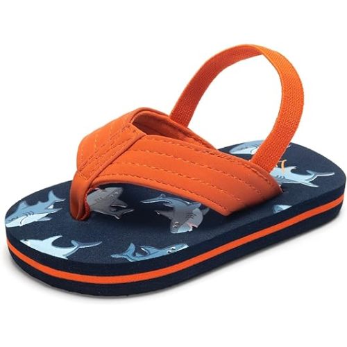 Luffymomo Toddler Little Kids Flip Flops Sandals