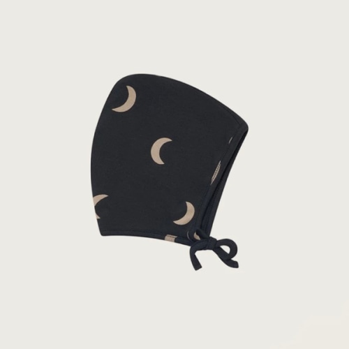Charcoal Midnight Pixie Bonnet | Organic Zoo
