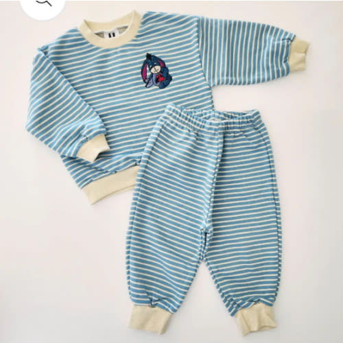 Toddler Disney Friends Stripe Sweatshirt and Pants Set (1-6y) -4 Colors | AT NOON STORE