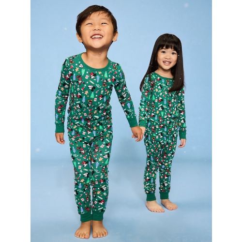 Printed Snug-Fit Pajama Set for Toddler & Baby