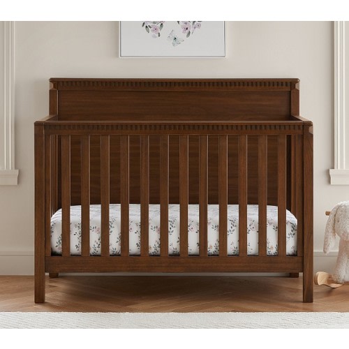 Rory 4-in-1 Convertible Crib (WALNUT)