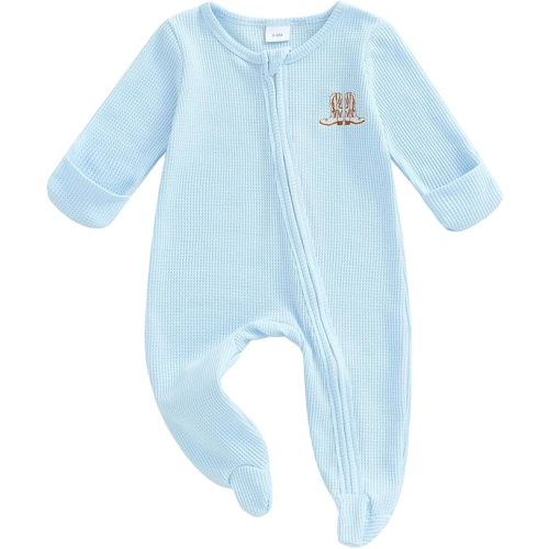 Newborn St Patricks Day Baby Boy Outfit Irish Onesie Footie Romper Infant Jumpsuit Cute Spring Clothes With Hat