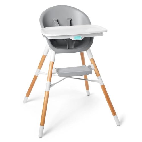 Skip Hop Baby High Chair, Eon 4-in-1, Grey/White
