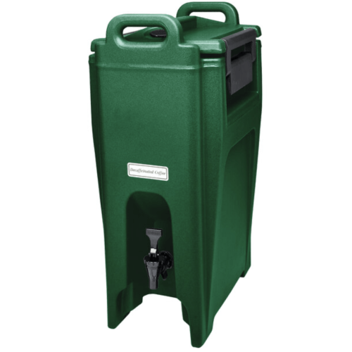 Cambro 5.25 Gallon Kentucky Green Beverage Dispenser