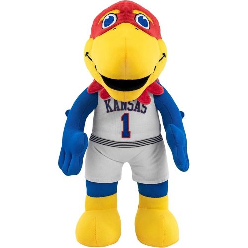 Bleacher Creatures Kansas Jayhawks Big Jay 10" Mascot Plush Figures - A Mascot for Play or Display