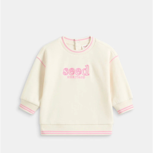 Core Logo Sweat | Classic Cream | Seed Heritage