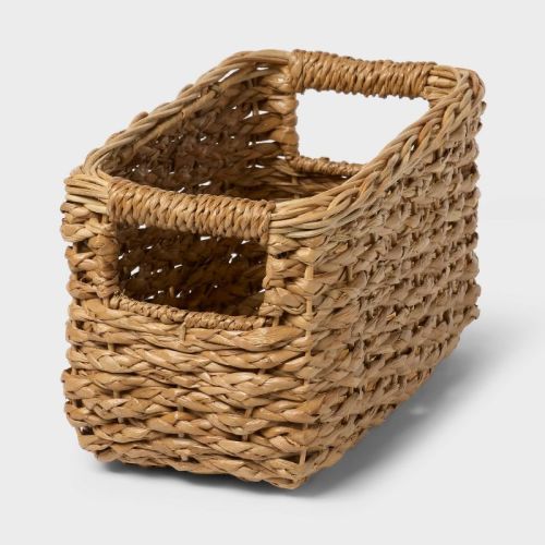 Braided Seagrass Small Bin - Brightroom™
