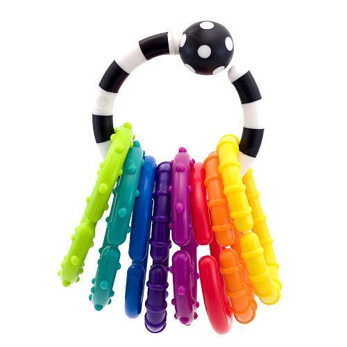 Sassy Baby Ring O' Links Teether Toy - 9 Piece