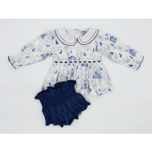 Nativity Toile Bloomer Set