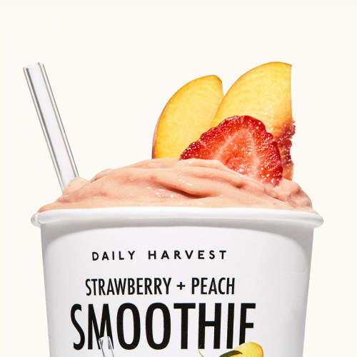 Strawberry + Peach Smoothie Delivery | Daily Harvest