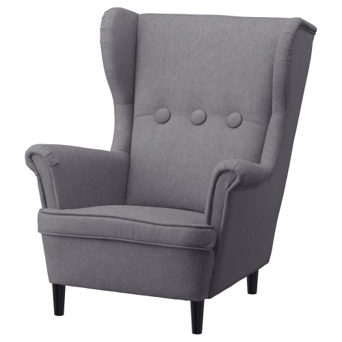 STRANDMON Children's armchair - Vissle grey