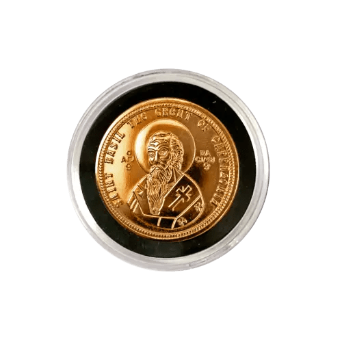 St. Basil's Day Coin - Patmos Press — Draw Near Designs