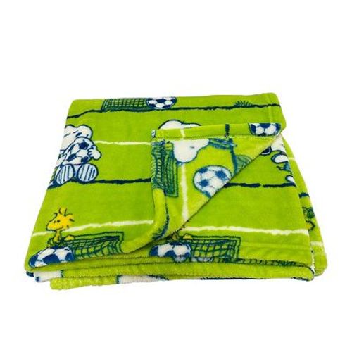 Peanuts Soccer Field Throw Blanket