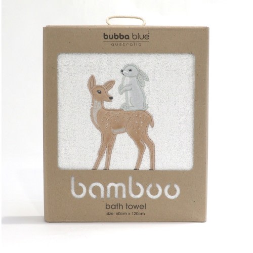 Bubba Blue Woodland Bamboo Bath Towel