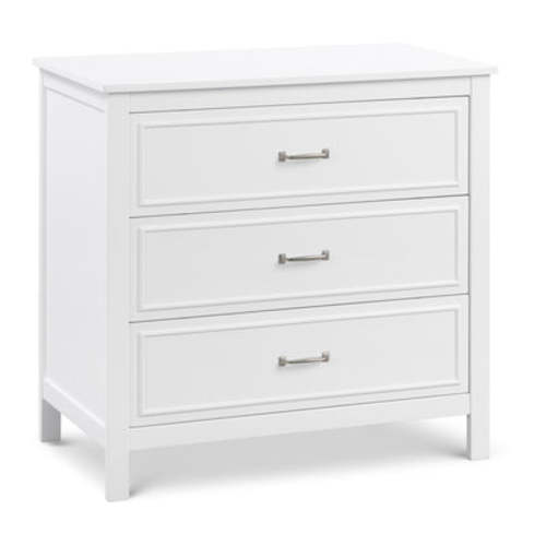 Charlie 3-Drawer Dresser - White