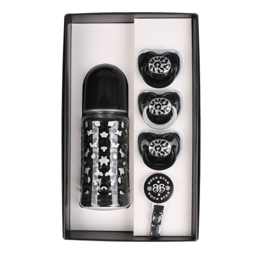 Baby gift set ROCK STAR BABY - SNOW LEOPARD