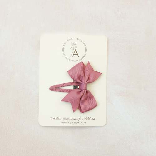 Grosgrain Snap Clip // Sia